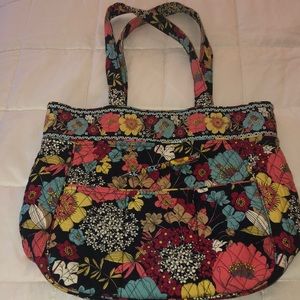 Happy Snails Tote Bag with Magnetic Closure & Pen